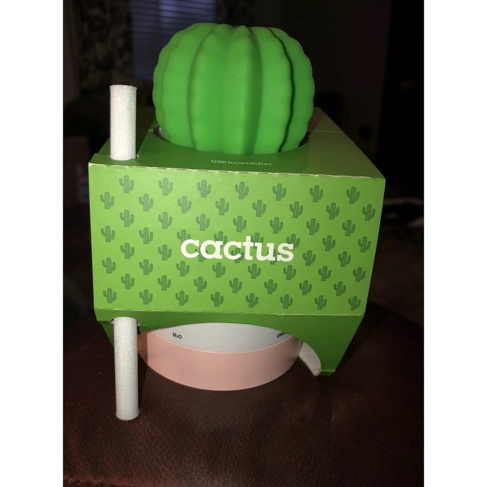 Cactus Humidifier‎ USB 8" Humidifier New Open Box